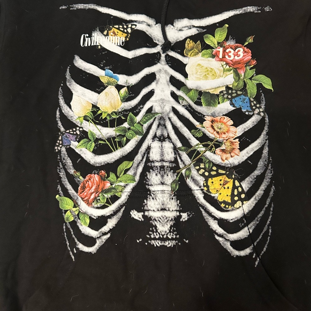 CIVIL REGIME SKELETON HOODIE